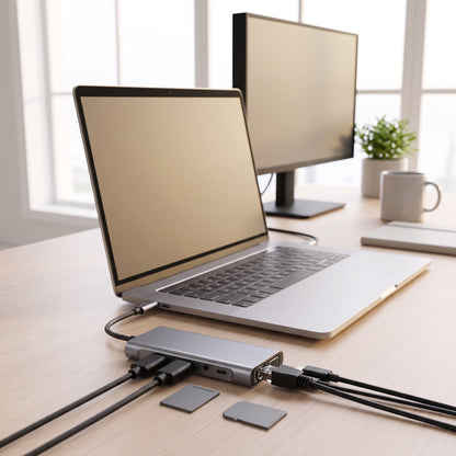 Zvarelo™ — USB-C-hubb som låter dig koppla in allt i en port