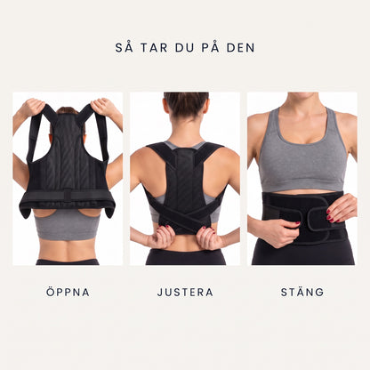 Tre steg så tar du på den öppna justera stäng