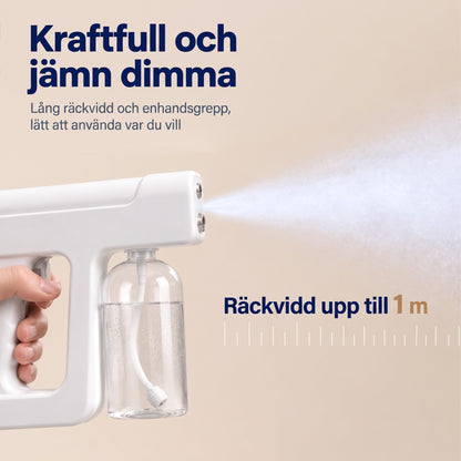 Kraftfull och jämn dimma
