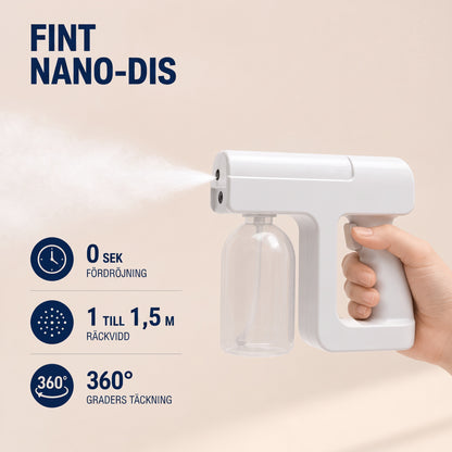 Fint nano-dis specifikationer