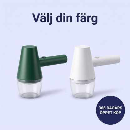 Välj din färg – mörkgrön och vit, med 365 dagars öppet köp