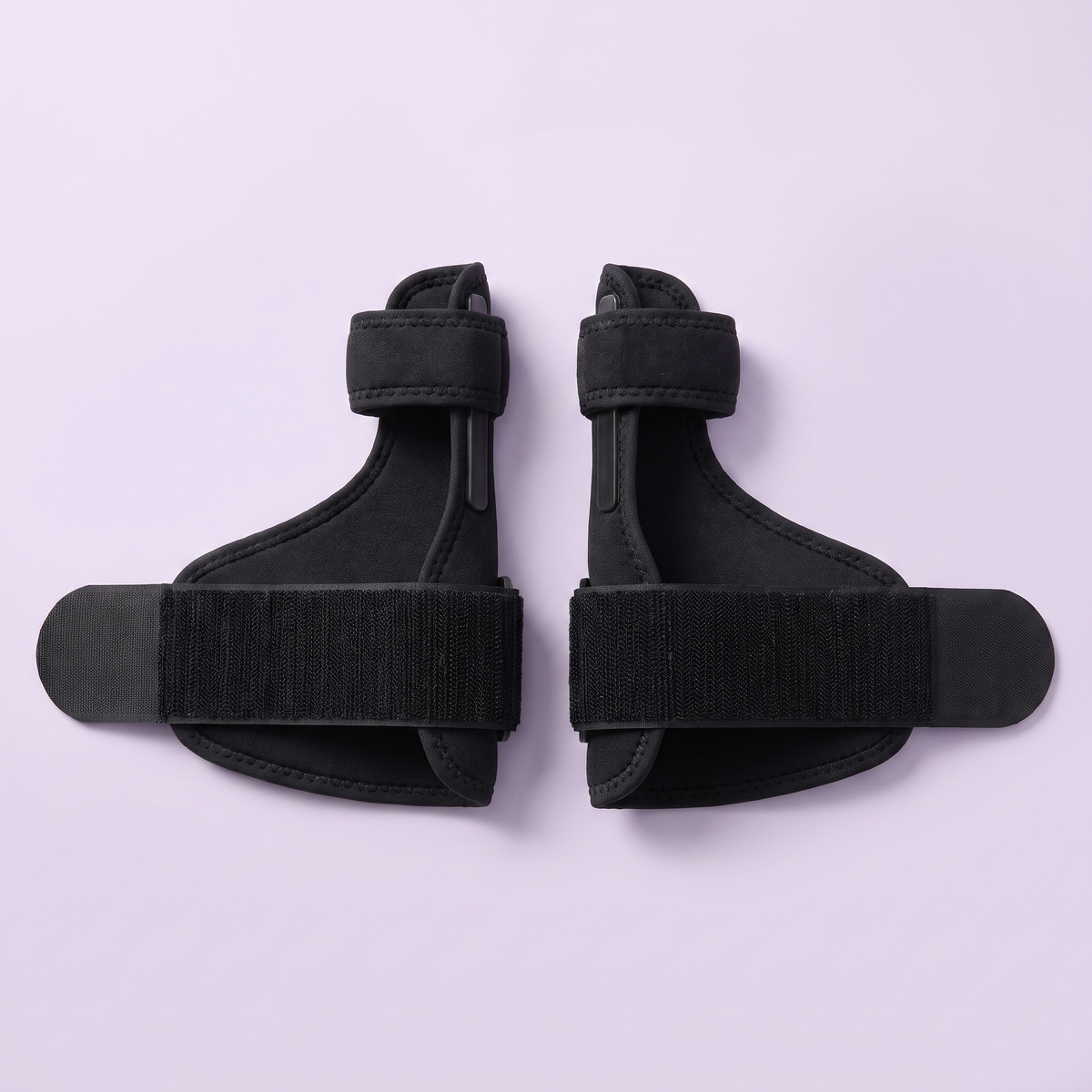 2-pack svarta stortåskenor