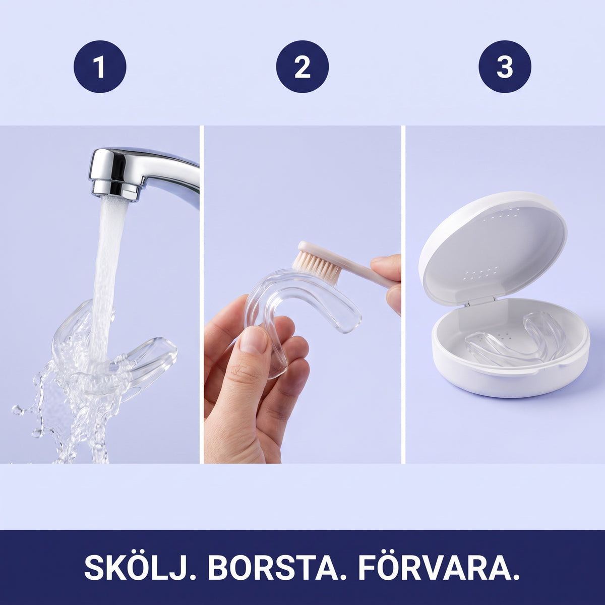 Skolj, borsta och forvara