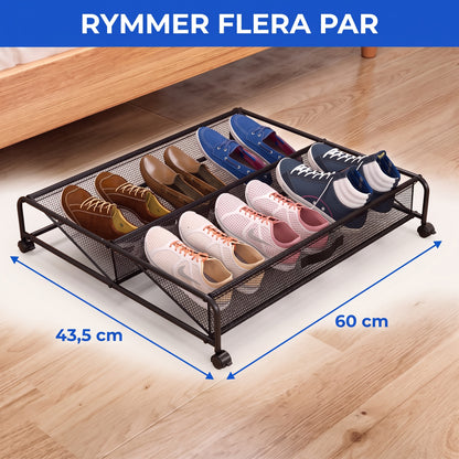 Mått 60 x 43,5 cm rymmer flera par