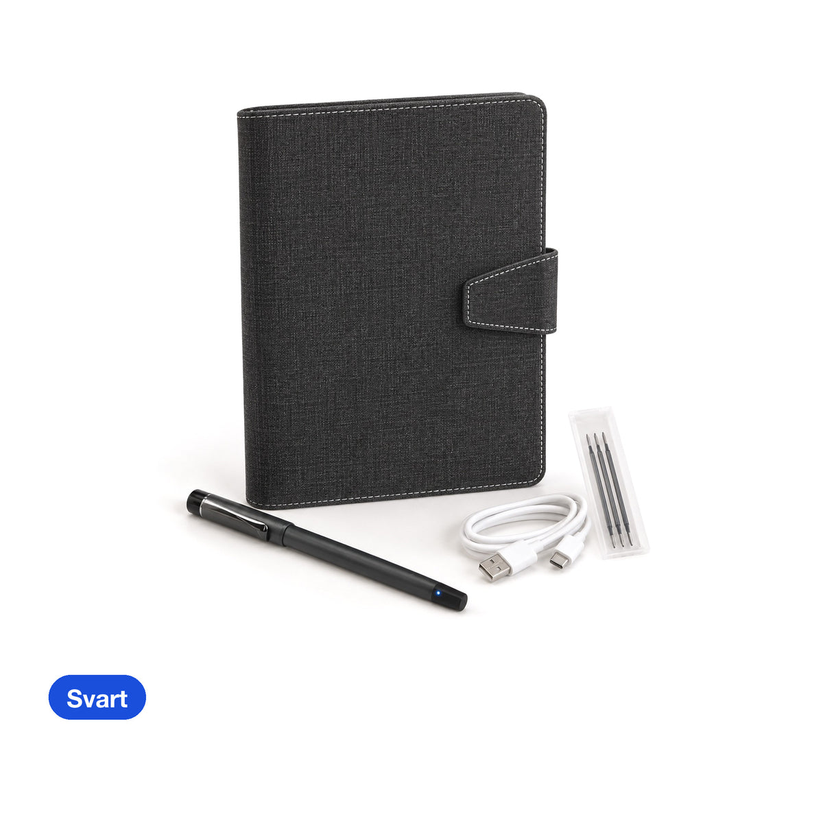 Smartpenna med svart A5-block