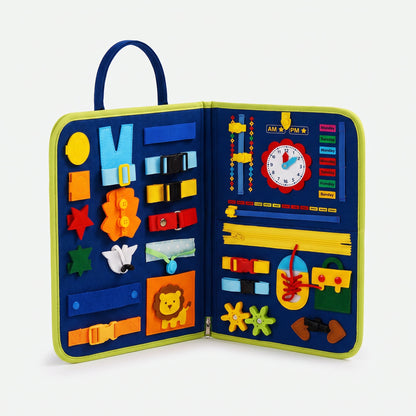 Aktivitetsboken i Blå studiobild